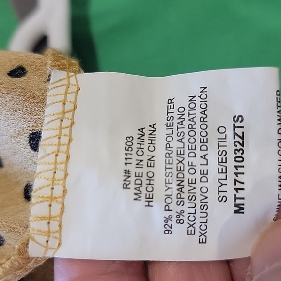 🍃 Twine & String womens top shirt L - Picture 6 of 7